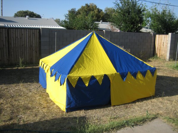 finished tent